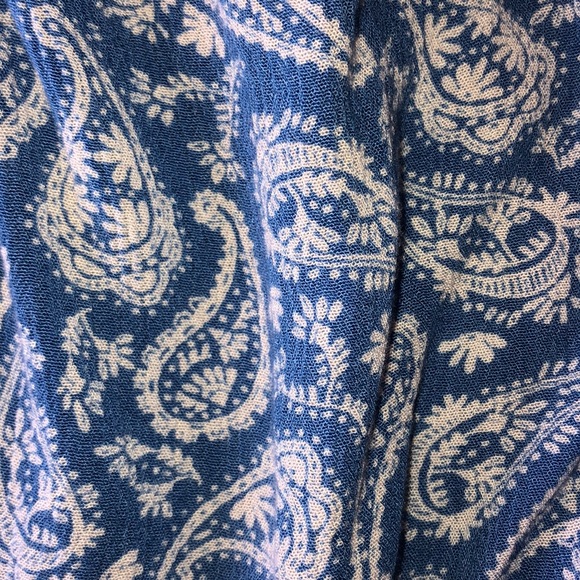 Printed light blue romper - Picture 2 of 3